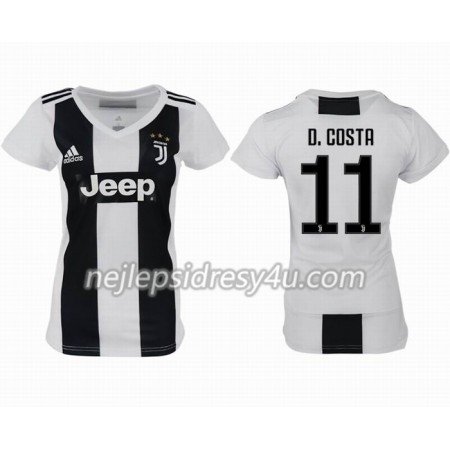 Fotbalový Dres Juventus D.COSTA 11 Dámské Domácí 2018/19